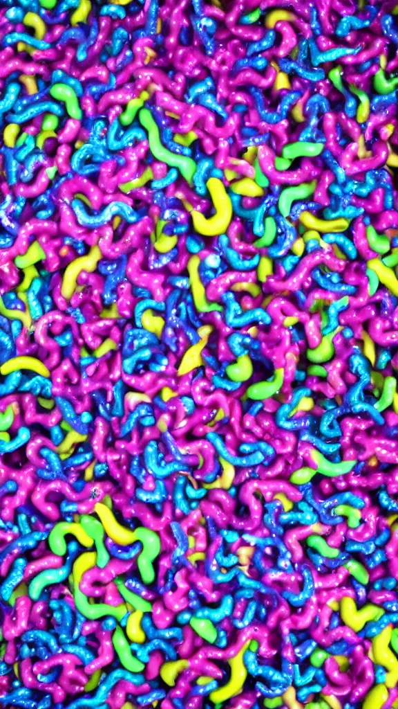 Image similar to popworld 3 d y 2 k crazy bones and sparkles, seapunk