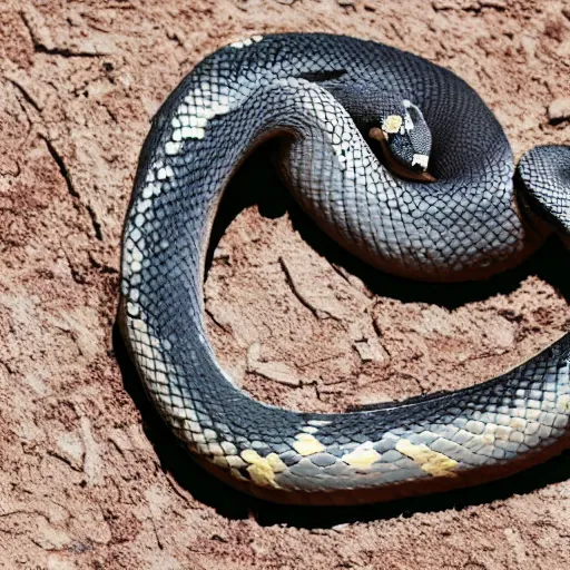 Image similar to a snake that is an unbroken loop