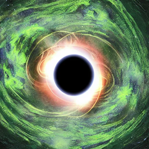 Image similar to the blackhole