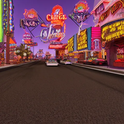 Prompt: gothic style Las Vegas in 1973, chicken heads Elvis body, anthropomorphic Elvis chickens roaming the streets and driving Cadillacs, bright light city, high octane, 8k vray render, subsurface scatter, drum scanner, intricate complexity, cinematic quality