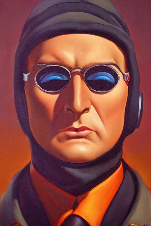 Prompt: beautiful oil painting of Spy from Team Fortress 2, symmetrical face, magical, TF2, sunset, by John William Godward and Anna Dittman and Valve, masterpiece