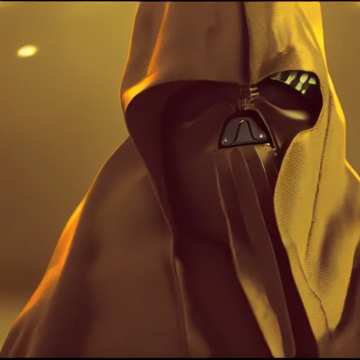 Prompt: A film still of The rapper King Von as a sith lord realistic,detailed