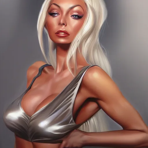 Image similar to portrait of isabelledeltore by artgerm