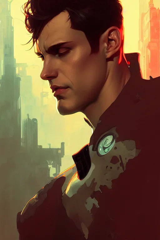 Prompt: a portrait of jason todd, fantasy, sharp focus, intricate, elegant, digital painting, artstation, matte, highly detailed, concept art, illustration, ambient lighting, art by ilya kuvshinov, artgerm, alphonse mucha, and greg rutkowski