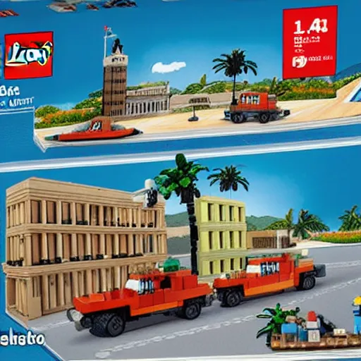 Image similar to guantanamo cuba lego set