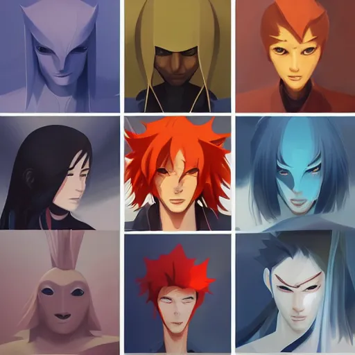 Image similar to face icon stylized minimalist bleach, loftis, cory behance hd by jesper ejsing, by rhads, makoto shinkai and lois van baarle, ilya kuvshinov, rossdraws global illumination