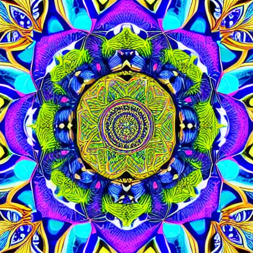 Prompt: highly detailed and intricately made vector art colorful illustration of a very beautiful Mandala with very symmetrical features and soft pastel tones, hyperrealistic, intricate detail, HD digital painting, 8k resolution, enchanting, sense of awe, award winning picture, Hyperdetailed, Gsociety, trending on ArtstationHQ