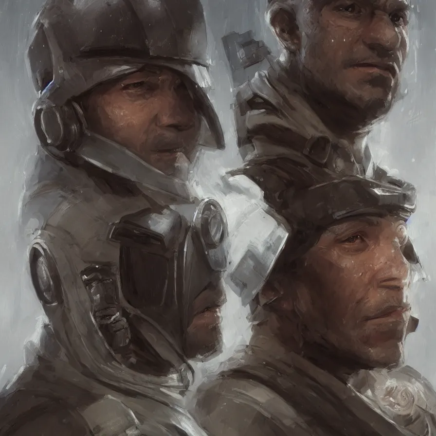Image similar to portrait of pierre emmanuel saubade by greg aenaluck, jedi knight, he is 4 0 years old, star wars expanded universe, highly detailed portrait, digital painting, artstation, concept art, smooth, sharp foccus ilustration, artstation hq