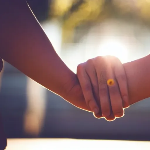 Image similar to first person perspective holding hands with girlfriend