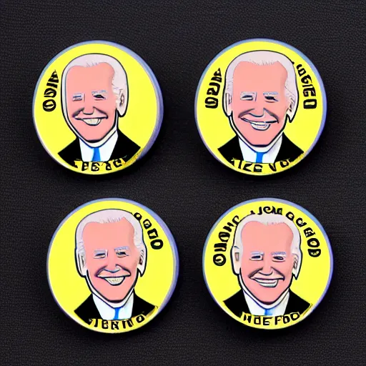 Image similar to joe biden pin set