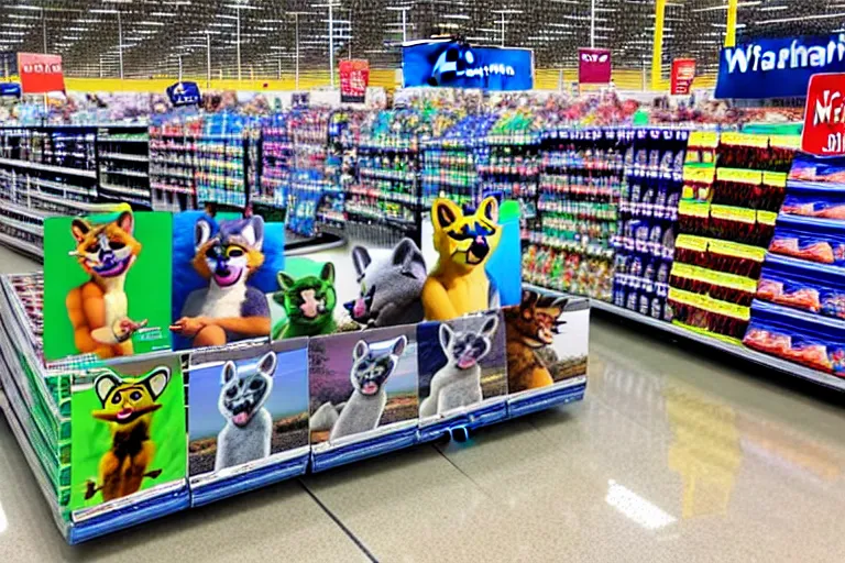 Image similar to photo of fursonas for sale at walmart