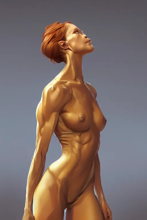 Prompt: Ctulhu world single female character creation, bodysuit, reflections, focus, detailed, realistic eyes, symmetric body features proportions, golden ratio face, intricate facial skin details, award winning, trending in cgsociety artstation deviant art, octane render, boris Vallejo and Tom Bagshaw