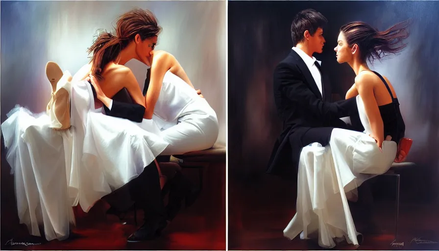 Image similar to the two complementary forces that make up all aspects and phenomena of life, by Rob Hefferan