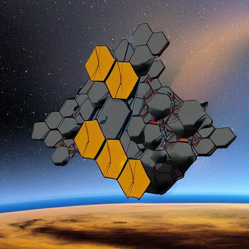 Prompt: “James Webb Space Telescope sketch by Michelangelo”