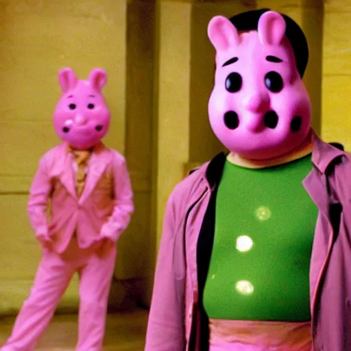 Image similar to Mr Blobby in The Matrix (1999)