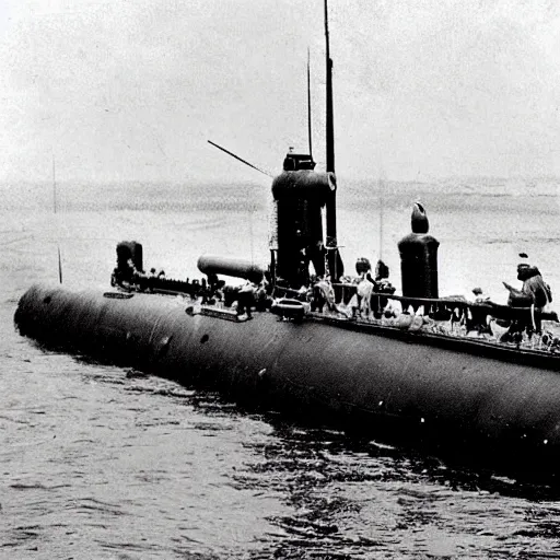 Image similar to confederate submarine photo