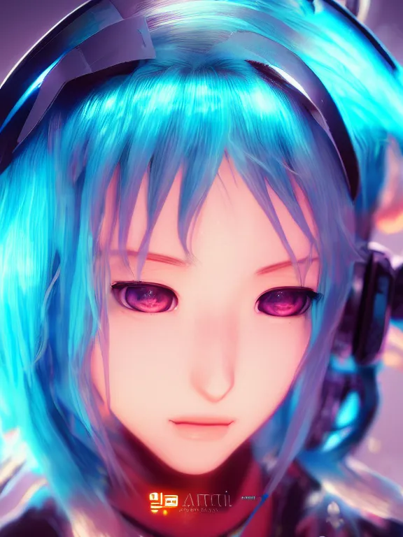 Prompt: portrait art of hatsune miku 8 k ultra realistic, lens flare, atmosphere, glow, detailed, intricate, full of colour, cinematic lighting, trending on artstation, 4 k, hyperrealistic, focused, extreme details, unreal engine 5, cinematic, masterpiece