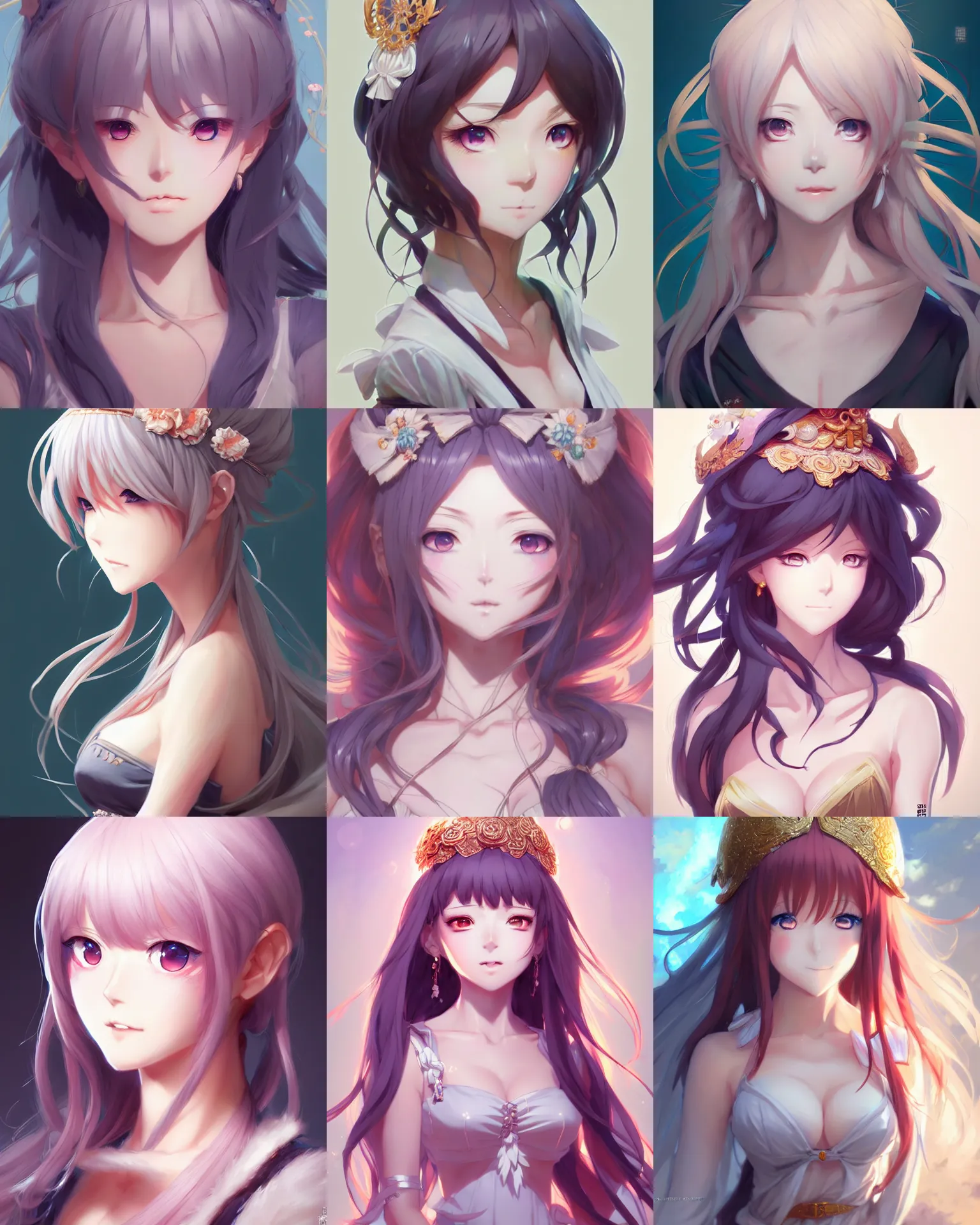 Prompt: character concept art of an anime goddess of buttons | | cute - fine - face, pretty face, realistic shaded perfect face, fine details by stanley artgerm lau, wlop, rossdraws, james jean, andrei riabovitchev, marc simonetti, and sakimichan, trending on artstation