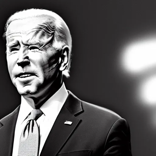 Image similar to joe biden black and white gigachad