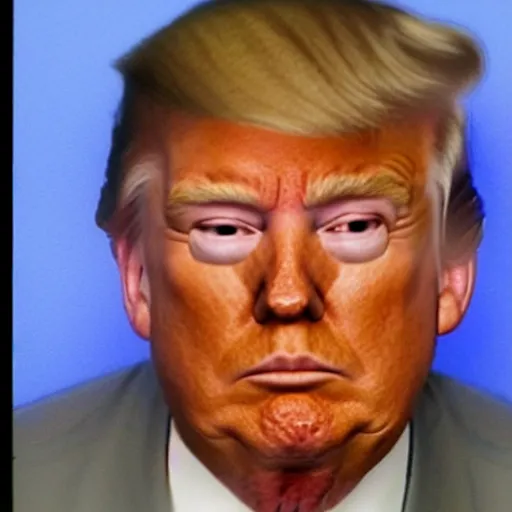 Image similar to donald trump mug shot