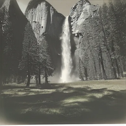 Image similar to yosemite polaroid photograph