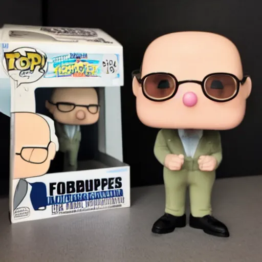 Image similar to tobias funke as a funko pop figure