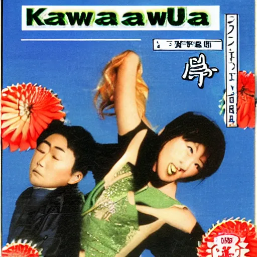 Image similar to kawasaki h 2 japanese vhs tape cover art