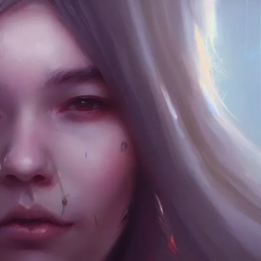 Prompt: a beautiful portrait of a female huggy wuggy from poppy playtime video game, oil painting, Greg Rutkowski, Charlie Bowater, Yuumei, Yanjun Cheng, unreal 5, DAZ, hyperrealistic, octane render, RPG portrait, dynamic lighting, fantasy art, beautiful face