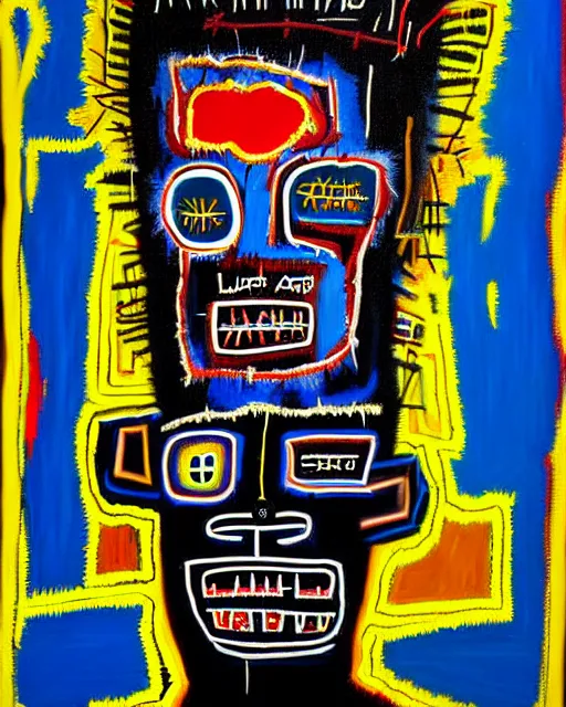 Prompt: A extremely ultra highly detailed majestic hi-res beautiful immaculate head and shoulders award winning painting stunning portrait masterpiece of a evil voodoo doll, black magic and witchcraft portrait by Jean-Michel Basquiat, 8k, high textures, ultra hyper sharp, insanely detailed and intricate, super detailed, 8k HDR ultra high quality