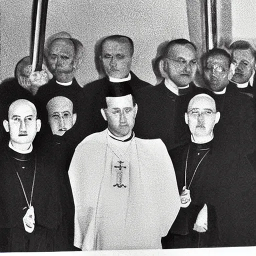 Image similar to president of serbia, aleksandar vucic as a priest