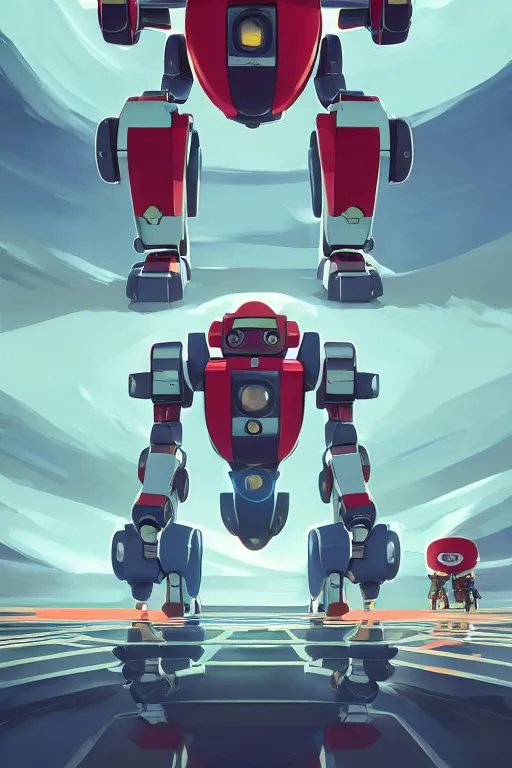 Image similar to metabots medabots medarotto medarot robot minimalist comics, behance hd by jesper ejsing, by rhads, makoto shinkai and lois van baarle, ilya kuvshinov, rossdraws global illumination ray tracing hdr radiating a glowing aura