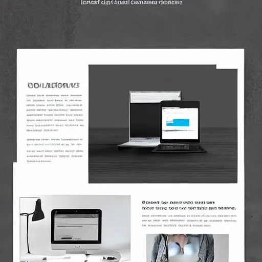 Prompt: modern minimalism website design