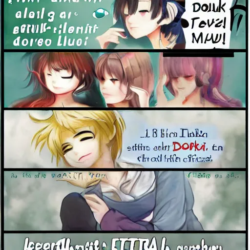 Image similar to doki doki eternal suffering litterature club