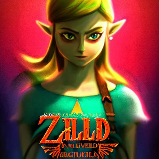 Image similar to detailed digital art of zelda, beautiful dramatic lighting.