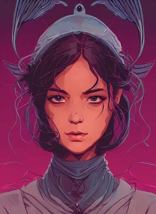 Image similar to portrait of beautifull angel maiden, cute face. dark fantasy, d & d, artstation, art by petros afshar, tom whalen, laurie greasley and greg rutkowski and ilya kuvshinov