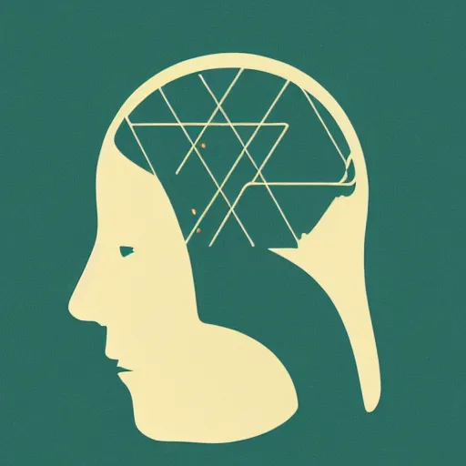 Image similar to a wandering mind, distractions, very minimalist logo without text, simple by victo ngai, kilian eng and jake parker, simple white background