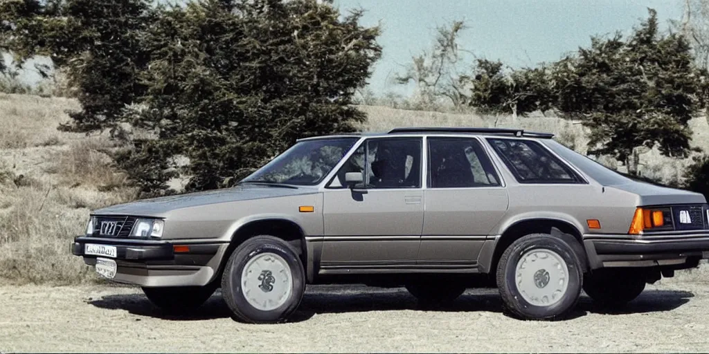 Image similar to “1980s Audi Q8”