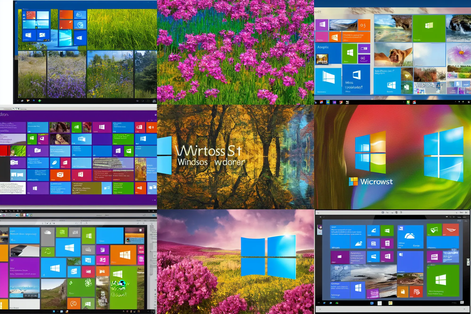 Prompt: microsoft windows bliss