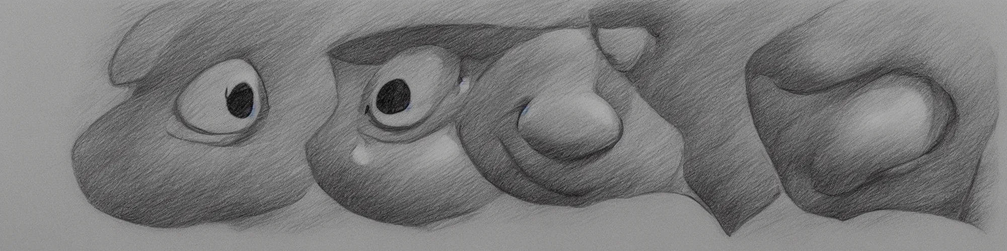 Prompt: a detailed realistic drawing of a surprised smurf, modulated line