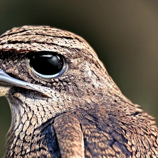 Image similar to human! nightjar werecreature, photograph captured at woodland creek