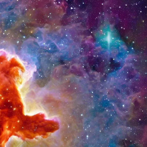 Image similar to the chicken nebula