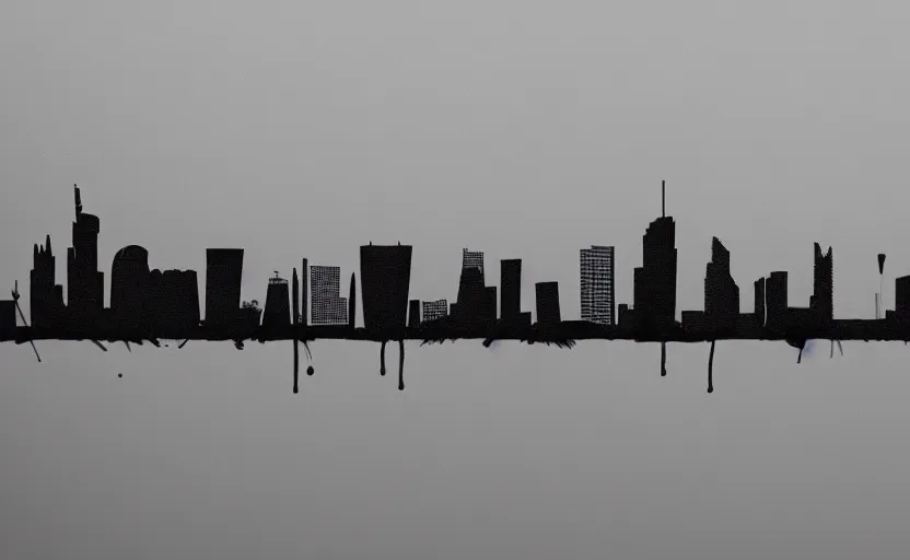 Image similar to minimalist hand drawing of frankfurt skyline