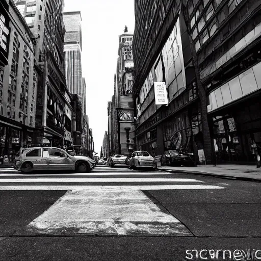 Prompt: award winning photo of a street of new york, photography, ultra detailed, beautiful, real, extremely precise, elegant