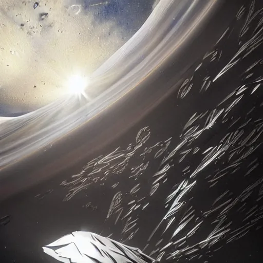 Image similar to sci-fi wall structure on the coronation of napoleon painting on moon, unreal engine 5, keyshot, octane, artstation trending, ultra high detail, ultra realistic, cinematic pinterest style, 8k, 16k, zaha hadid style architecture, matrix film color , high contrast pinterest plastic, dark atmosphere pinteres, on black background pinterest, volumetric lighting pinterest, tilt shift,