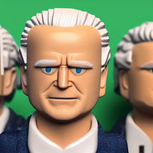 Image similar to bootleg joe biden lego figure, 3 d render, octane, ray tracing, ultra detailed, photorealistic, high resolution, 8 k