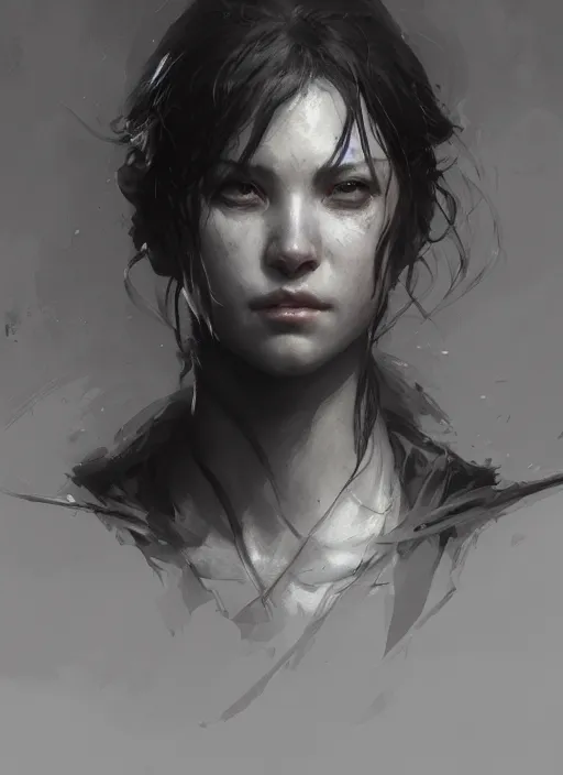 Image similar to portrait of a Among Us character, dramatic lighting, cinematic, establishing shot, extremely high detail, cinematic lighting, by Yoshitaka Amano, Ruan Jia, Kentaro Miura, Artgerm, post processed, concept art, artstation, style by eddie mendoza, raphael lacoste, alex ross