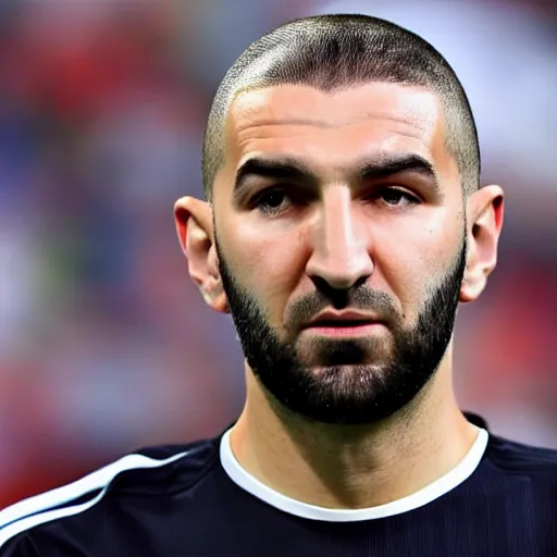 Image similar to karim benzema as a muppet