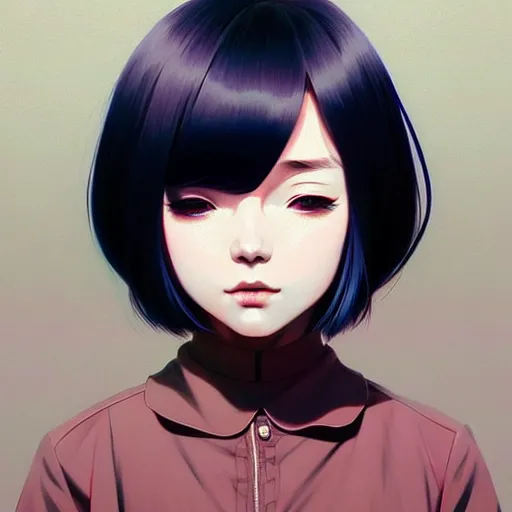 Image similar to a portrait of a beautiful snailmail, art by ilya kuvshinov and wlop and and josan gonzalez, shikanosuke yagaki, mitsumayo, reivaille, digital art, highly detailed, intricate, sharp focus, trending on artstation hq, deviantart, pinterest, unreal engine 5, 4 k uhd image