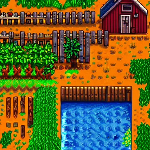 Prompt: Stardew Valley