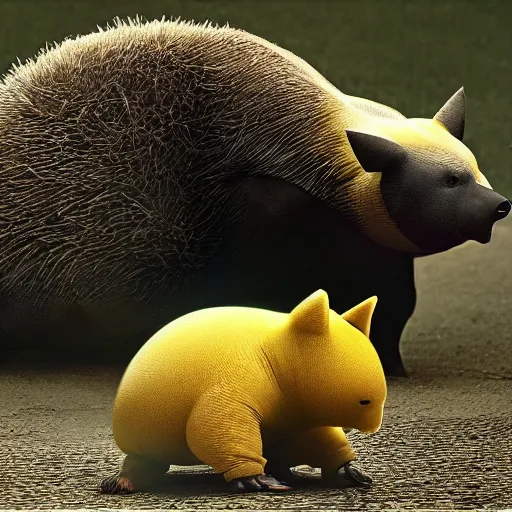 Image similar to national geographic professional photo of drowzee, award winning